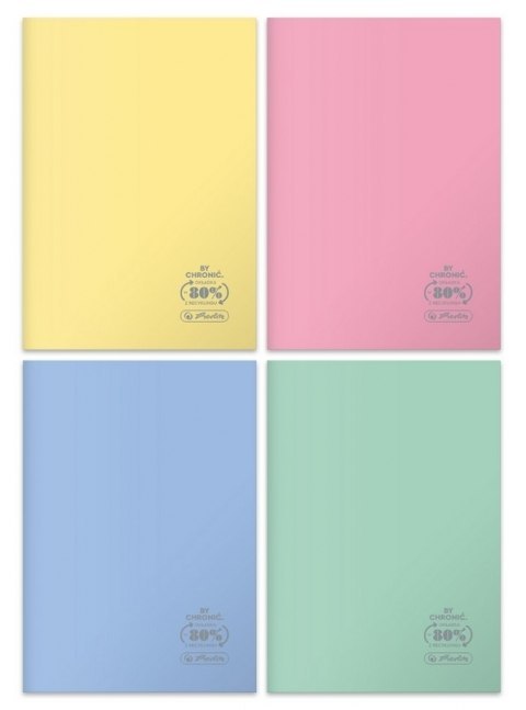 NOTEBOOK B5/60K GRID BIND PP ECO PASTEL FOL A 5 HERLITZ 9565284 HERLITZ